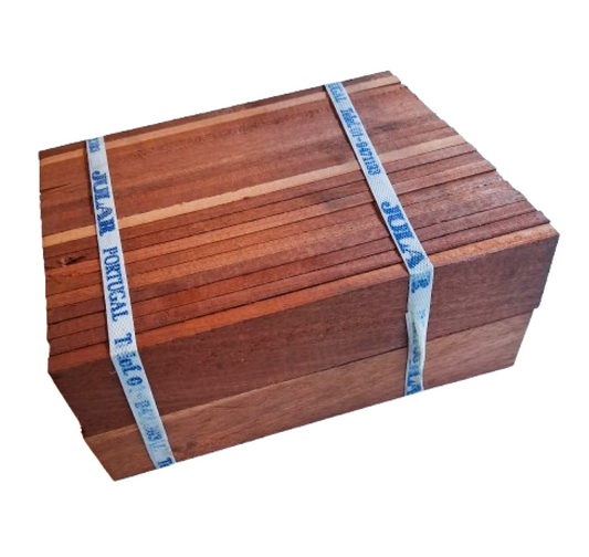 Pavimento de Madeira Maciça - Jular Lamparquet Sapeli 25cm