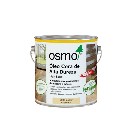 Óleo Cera de Alta Dureza Acetinado Osmo 2,5L - Ref. 3032