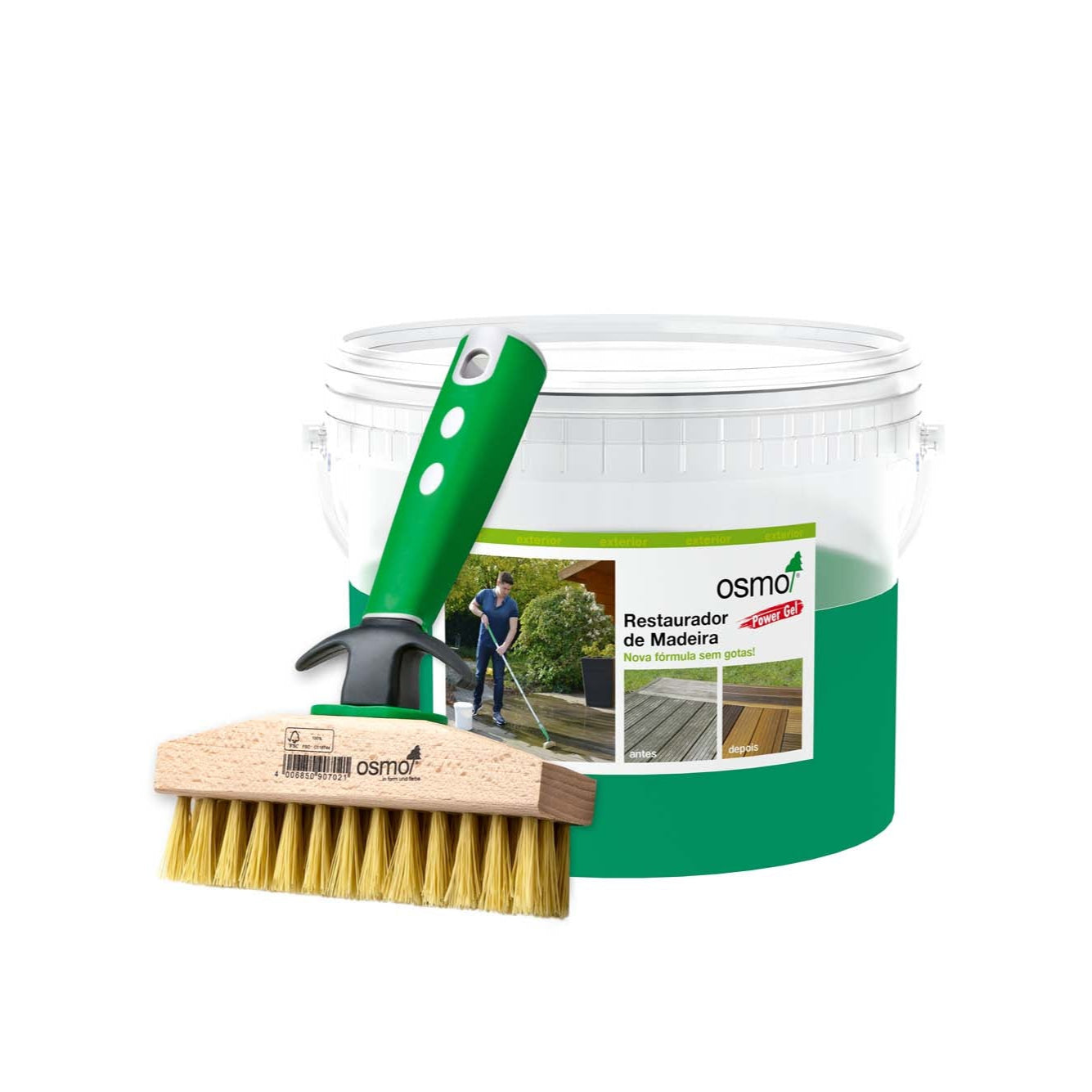 Gel Restaurador de Madeira Power Gel Osmo 10L - ref. 6609