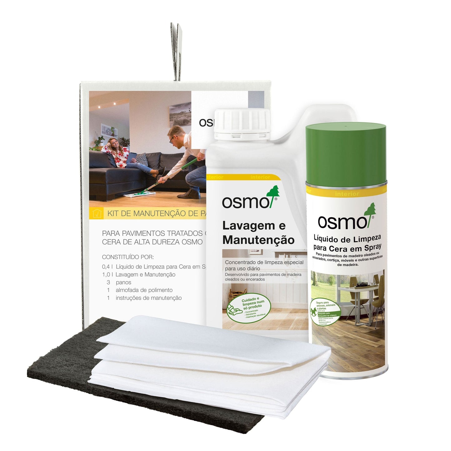 Osmo - Kit manutenção de pavimentos