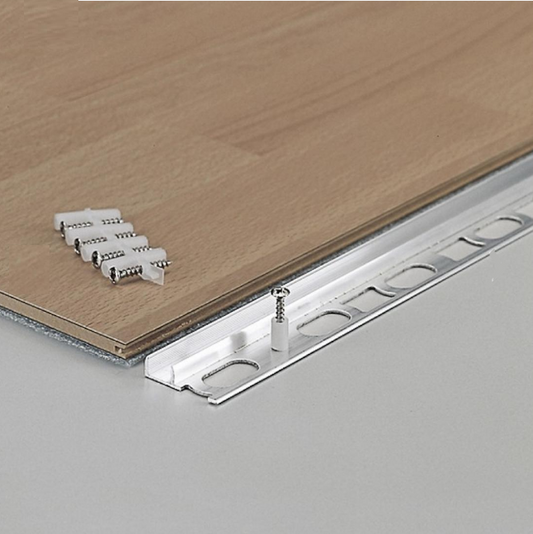 Bases de Encaixe para Perfis Profilpas em Alumínio com 2,7m