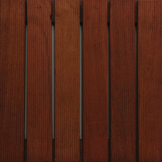 Deck Madeira Maciça Natural - Sdeck Mosaico Tatajuba 39x39cm