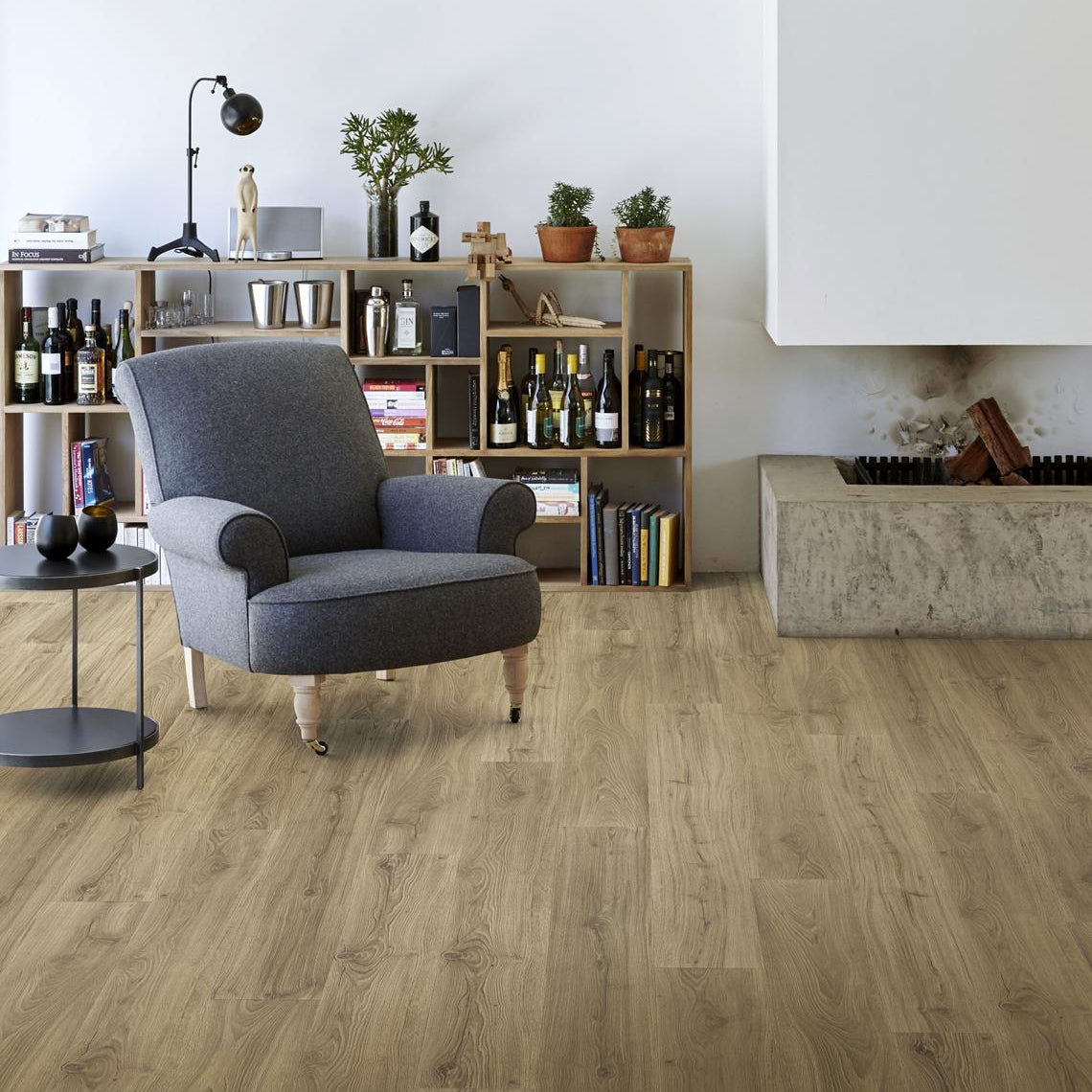 Pavimento Vinílico Rígido SPC 6mm - Kährs LT Impression Foxall