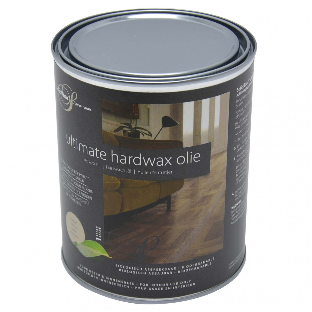 Óleo Natural Ultimate Hardwax Natural Solidfloor 1L