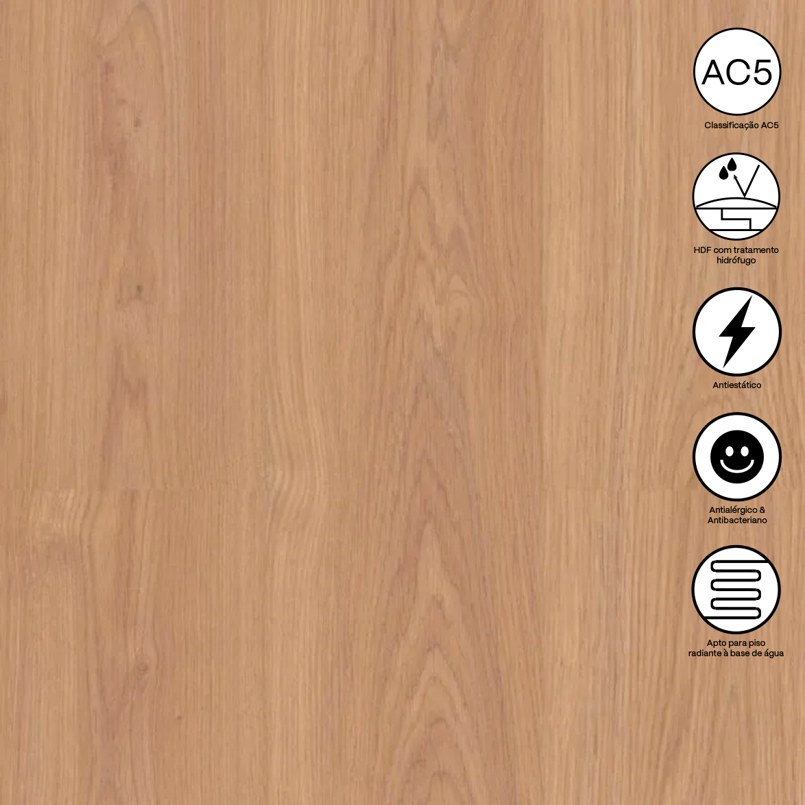 Pavimento Flutuante Laminado AC5 - Strat Napoli