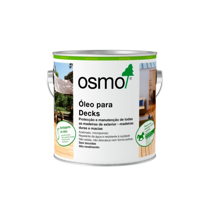 Óleo para Decks Cor Cinza Osmo 2,5L - Ref. 019