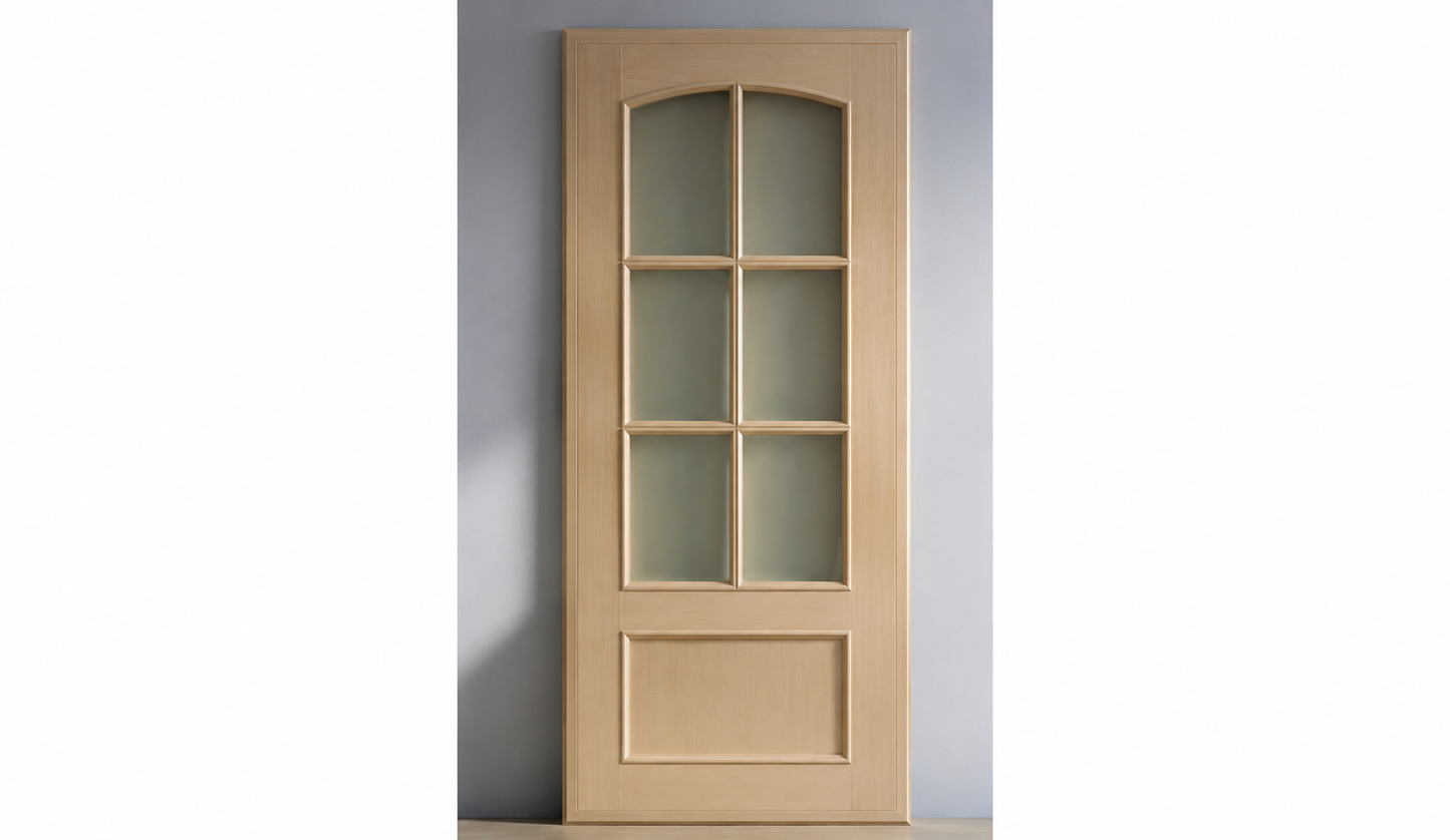 Porta com Folha de Carvalho para Vidros 2000x650