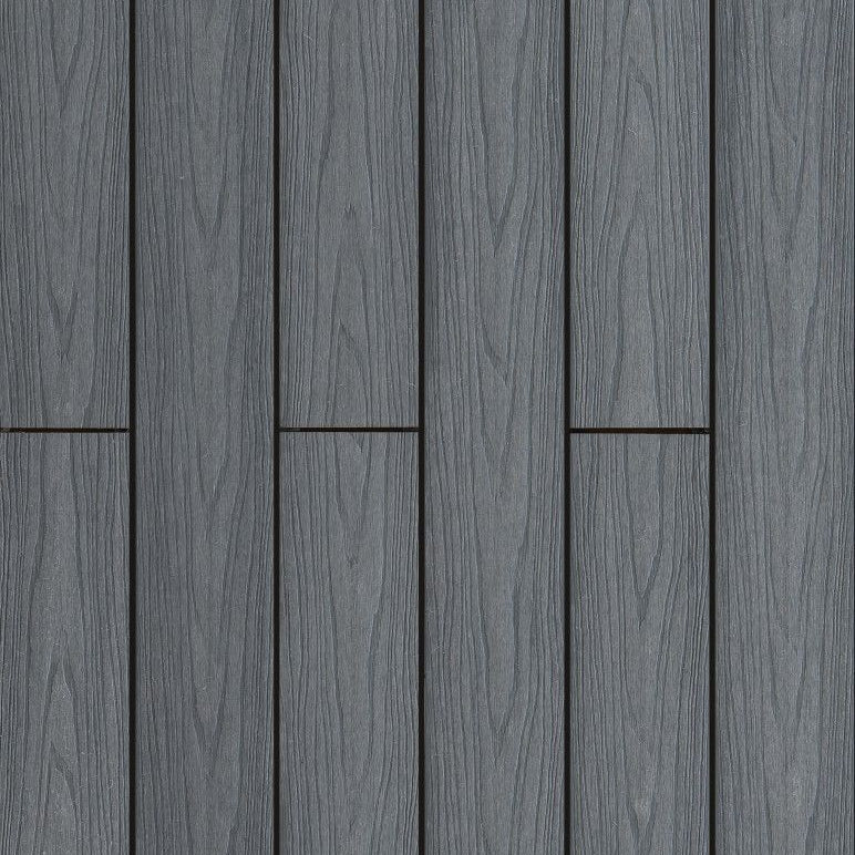 Deck Compósito Dupla Face 2,20m - Sdeck Composite Engraved Ipê-Cinza