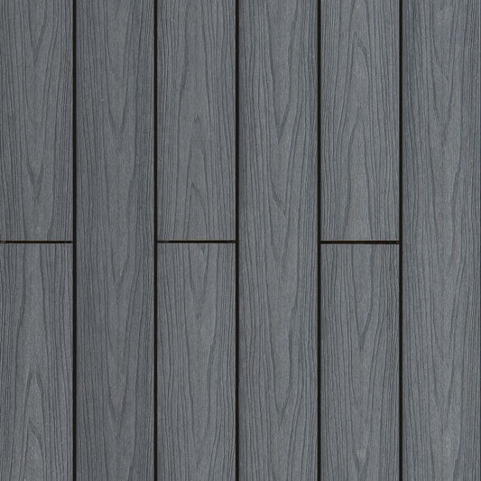 Deck Compósito Dupla Face 2,20m - Sdeck Composite Engraved Ipê-Cinza