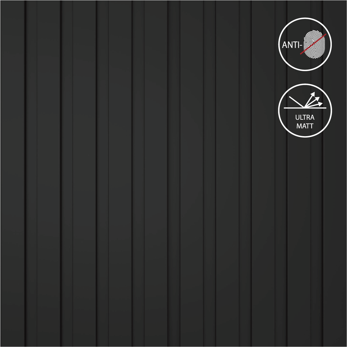 Revestimento Interior Swall Tec Penta - Negro Mate Anti-fingerprint