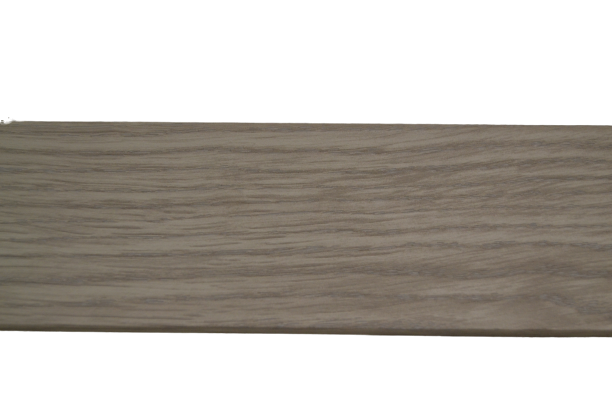 Rodapé Vinil Cinza Claro (2200x70x14mm)