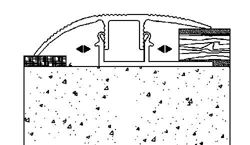 Perfil de Transição em Alumínio com Cor de Madeira Carvalho