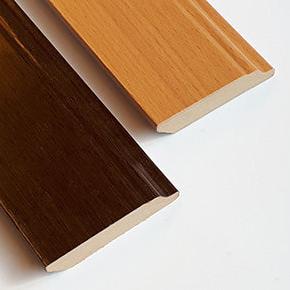 Rodapé Feitio em MDF com Folha de Wengé 2,5m