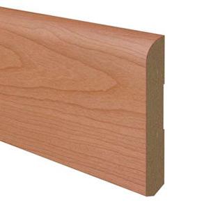 Rodapé Simples em MDF com Melamina de Cerejeira 2,4m