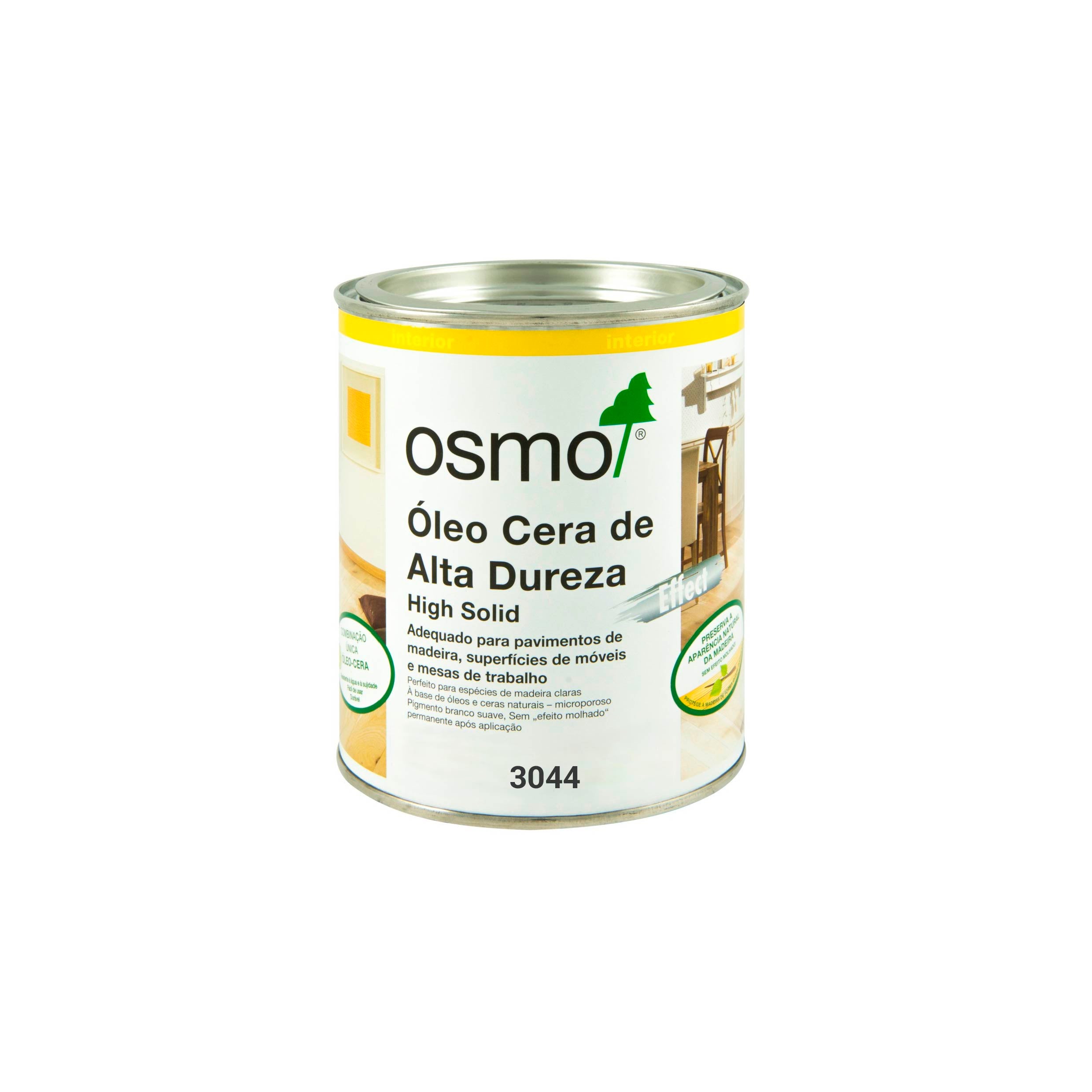 Óleo Cera de Alta Dureza Osmo 750ml - Ref. 3044 Cru Mate