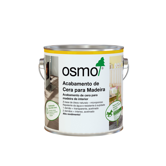 Acabamento de Cera para Madeira Osmo 750ml - Ref. 3166