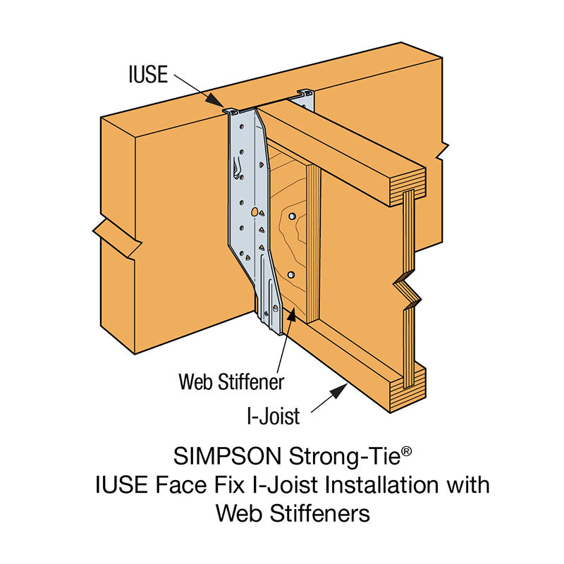 Suporte em Aço para Viga I-Joist 92x51mm