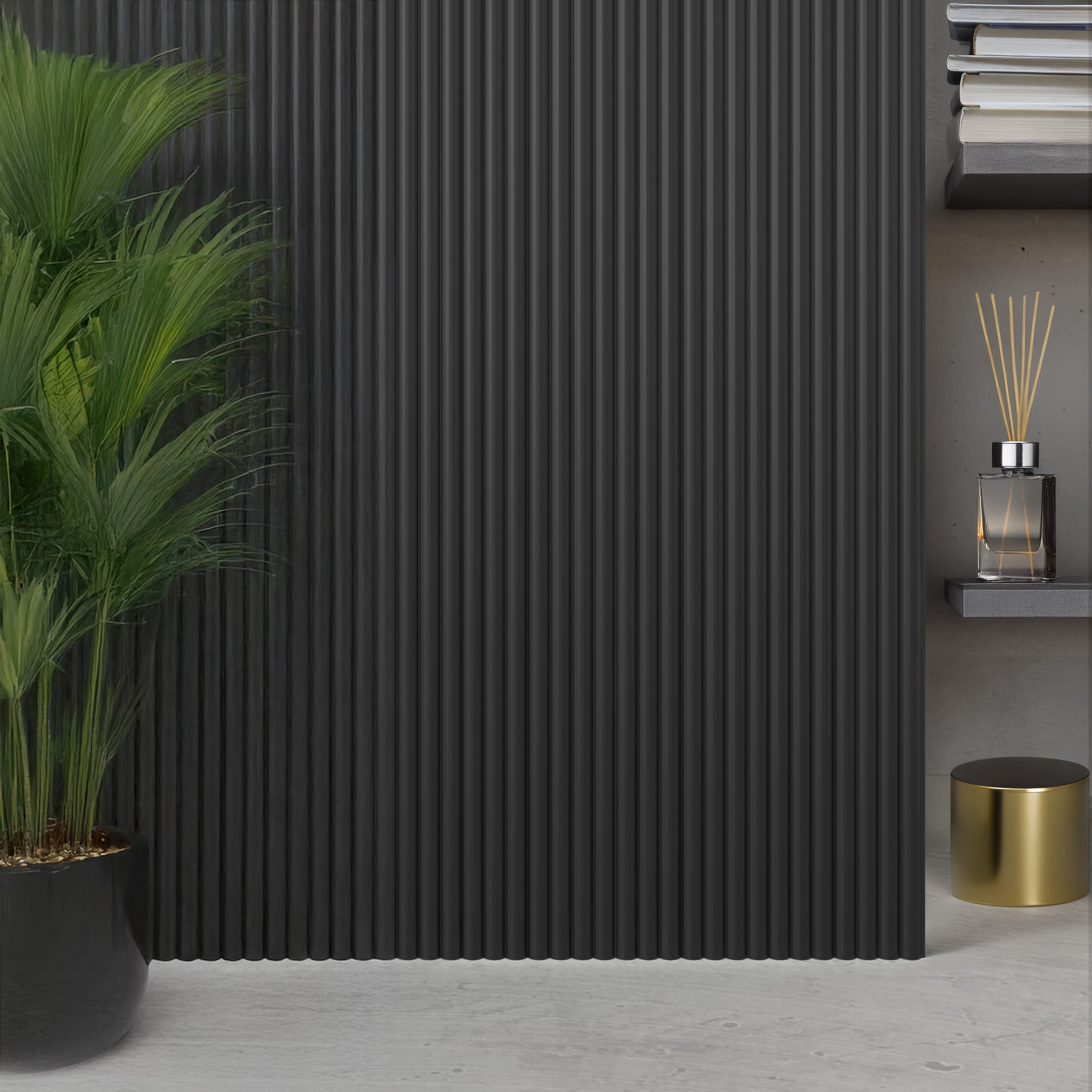 Revestimento Interior Swall Tec Curvo - Negro Mate