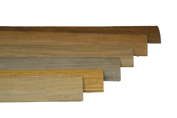 Perfil de Juntas Autoadesivo para Vinil na Cor Smoked Brown