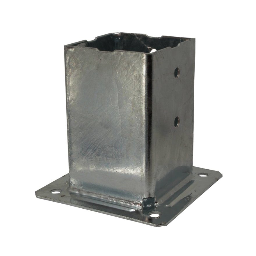 Pé de Poste de Jardim para Aparafusar 90x90mm