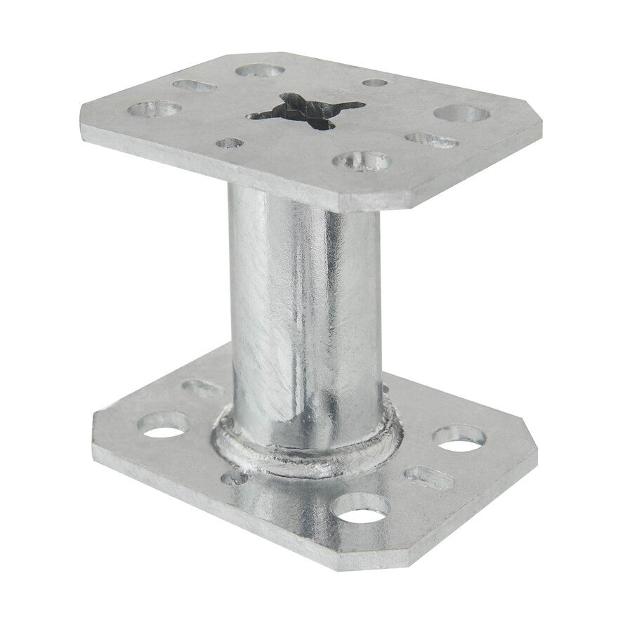 Pé de Prumo de Balaustrada em Aço 90x70mm