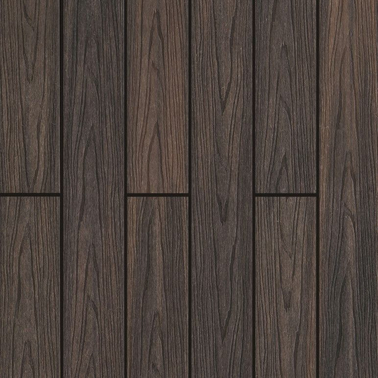 Deck Compósito Dupla Face 2,20m - Sdeck Composite Engraved Ipê-Cinza