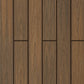Deck Compósito Dupla Face 2,20m - Sdeck Composite Engraved Sucupira-Cinza Claro